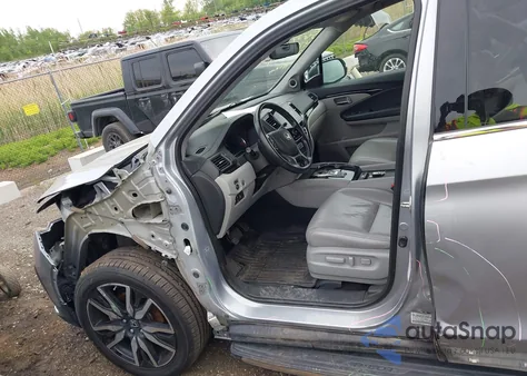 2019 Honda Pilot Elite из США, поврежденный, VIN 5FNYF6H01KB000991